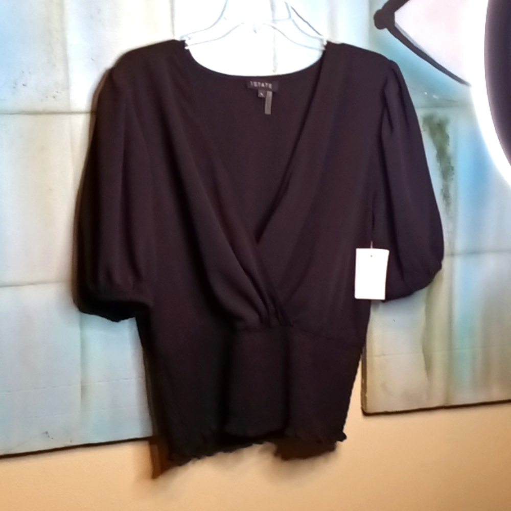 1. State black blouson, large